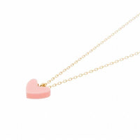 AHKAH Thiran Heart (pink) Necklace